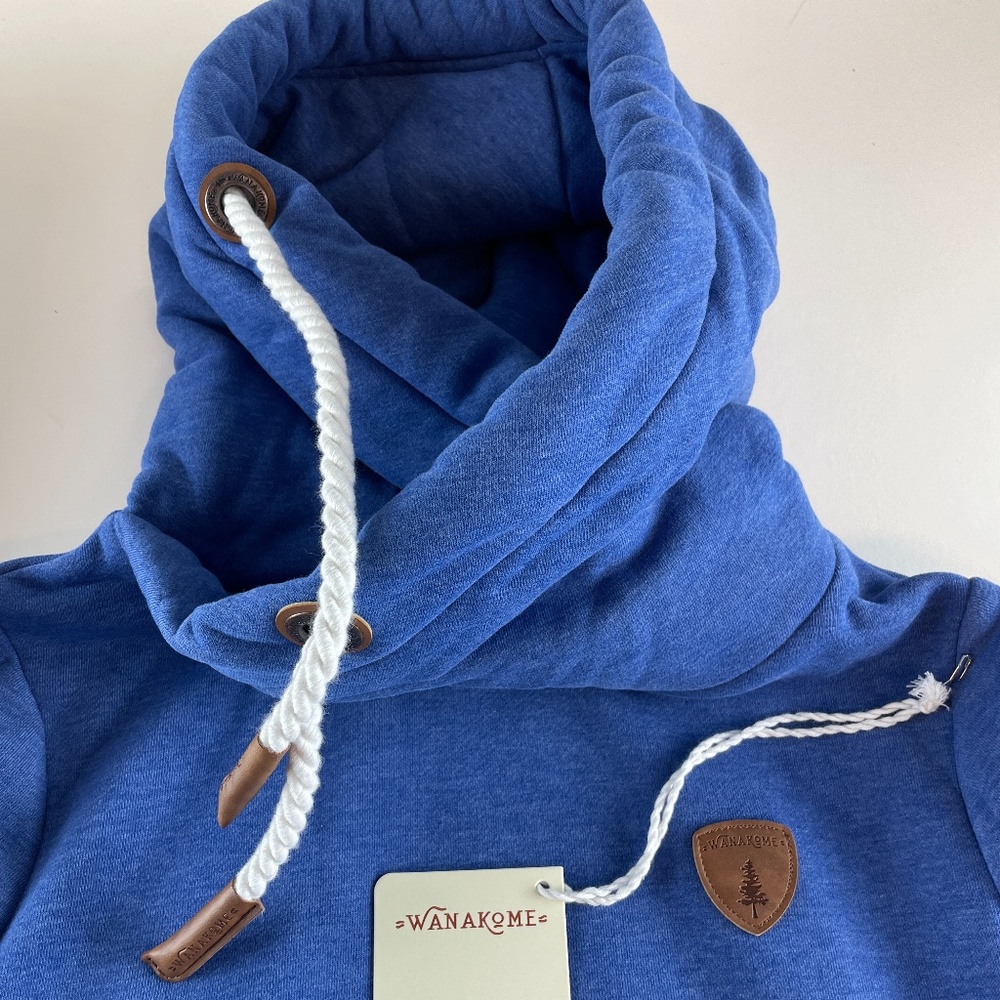 Wanakome Artemis Blue Hoodie NWT